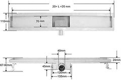 ProDiva Siphon – Edelstahl Duschablauf für moderne Bäder