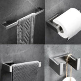 ProDiva Luxior – Edelstahl Badzubehör-Set für moderne Bäder