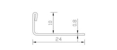 ProDiva Planus – Winkelprofil aus Edelstahl